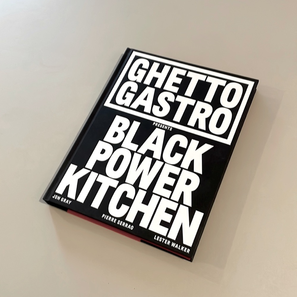 SIGNED Black Power Kitchen book NEW